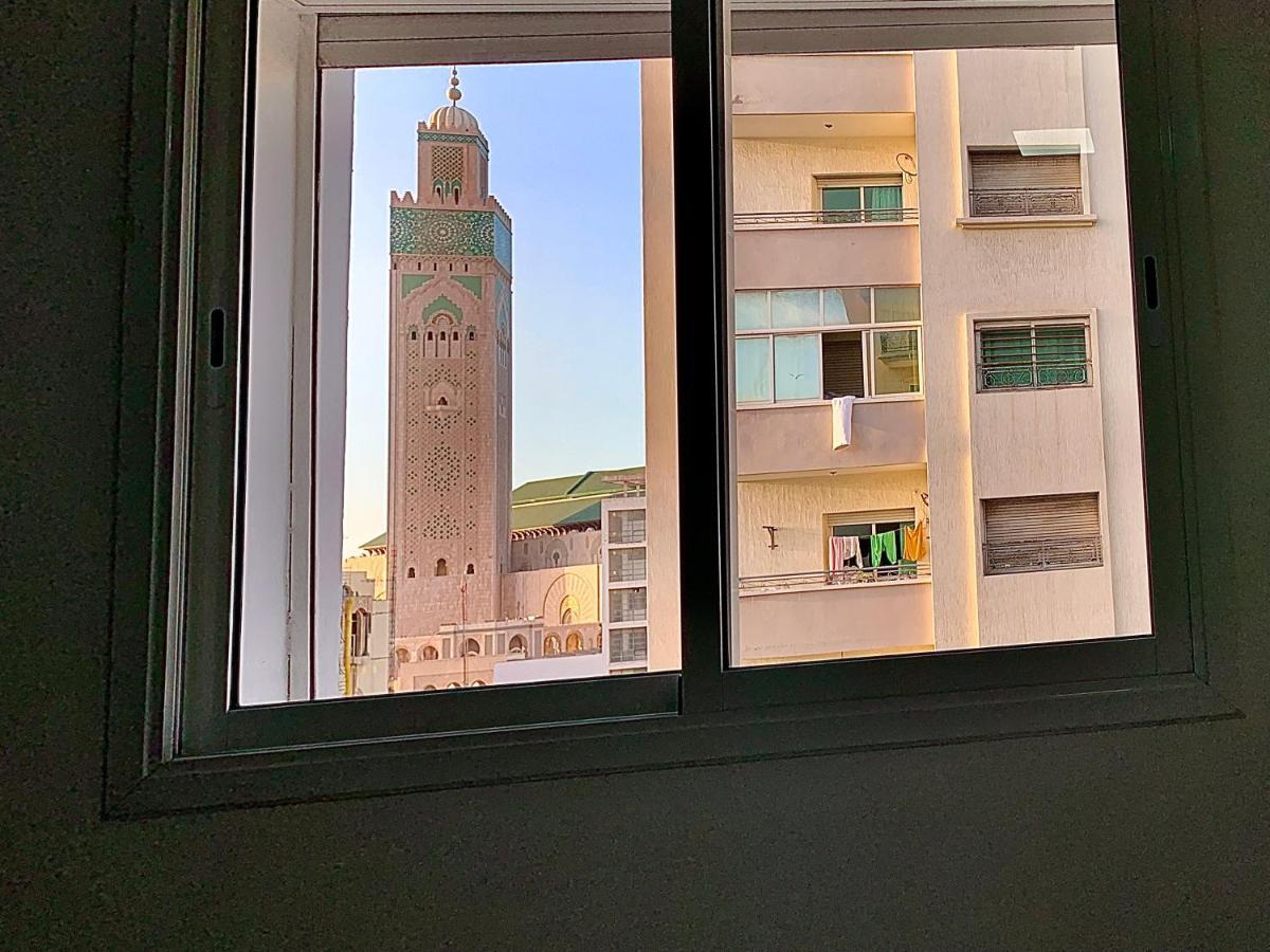 Sab 10 - Superb View Of The Hassan 2 Mosque. Comfortable Apartment In A Great Location. คาซาบลังกา ภายนอก รูปภาพ