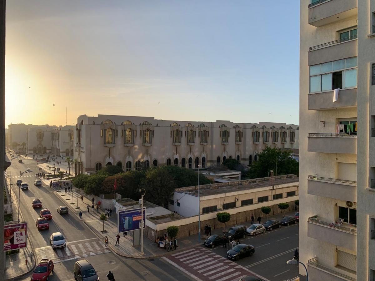 Sab 10 - Superb View Of The Hassan 2 Mosque. Comfortable Apartment In A Great Location. คาซาบลังกา ภายนอก รูปภาพ
